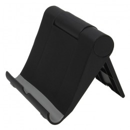 Подставка AMFOX S059 для телефона/планшета с регулировкой угла наклона, черная